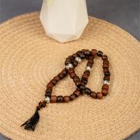 Четки из самшита с разделителями, на 50 бусин