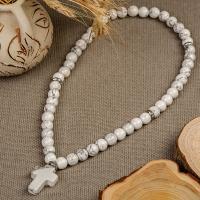 Четки из говлита с разделителями, на 50 бусин