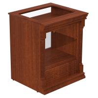 Свечная лавка &quot;Судиславская&quot;. Секция №1, со стеклом, цвет &quot;ноче экко&quot;, &quot;кипарис&quot;