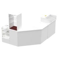 Свечная лавка "Самарская". Компоновка №2 белая