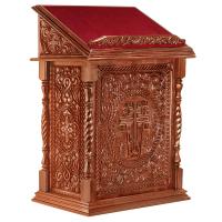 Аналой центральный &quot;Ивановский&quot;, цвет &quot;кипарис&quot;, 85х50х120 см