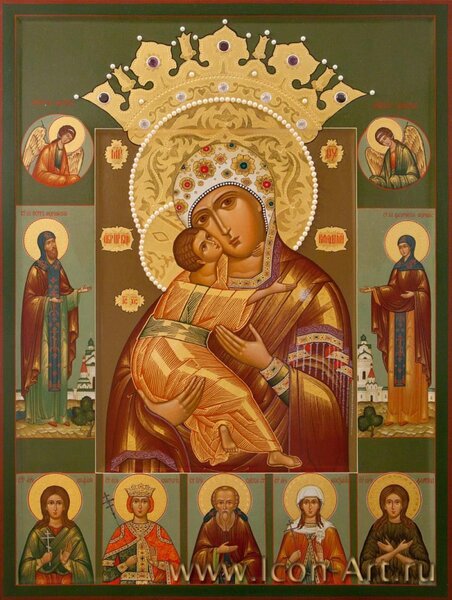 Икона Богородицы «Волоколамская»