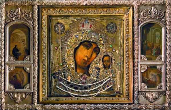 Икона Богородицы «Казанская» («Петербургский список»)