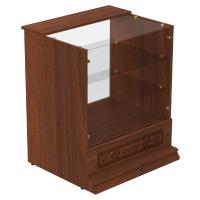 Свечная лавка "Судиславская". Секция №3, напольная витрина, цвет "ноче экко", "кипарис"