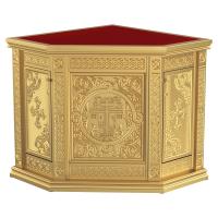 Жертвенник &quot;Ярославский&quot;, цвет &quot;золото&quot;, угловой