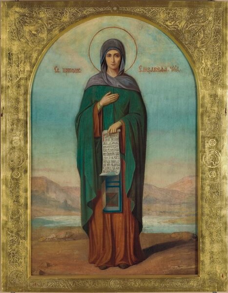Преподобная Елисавета Константинопольская, игумения