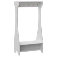 Гардероб &quot;Самарский&quot; белый, 100х60х201 см