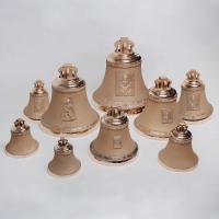 Набор из 9 колоколов: 80 кг, 33 кг, 20 кг, 14 кг, 9 кг, 7 кг, 5 кг, 4 кг, 3 кг