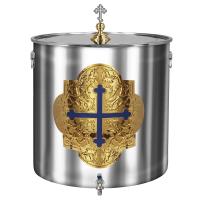 Водосвятный бак на 400 л, высота 101 см