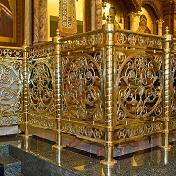Ограждения солеи и амвона