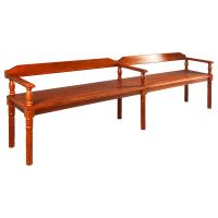 Скамья храмовая "Курская", цвет "кипарис", длинная, 234х44х70 см