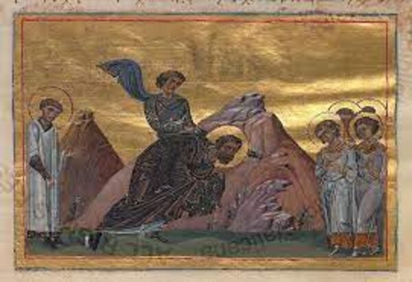 Священномученики Фавст, пресвитер, Авив, диакон, и с ними 11 мучеников: Кириак и иные