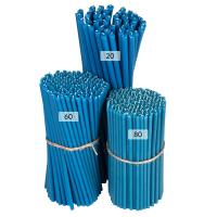 Свечи церковные воскосодержащие синие, 1 кг