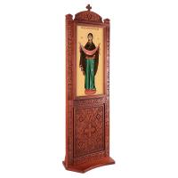 Киот напольный &quot;Суздальский&quot;, цвет &quot;кипарис&quot;, один модуль