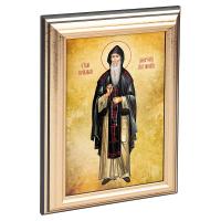 Икона преподобного Амвросия Оптинского в пластиковой рамке, 13х1,5х18 см
