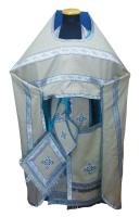 Иерейское облачение белое, смесовая льняная ткань