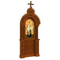 Киот напольный "Романовский", цвет "кипарис"
