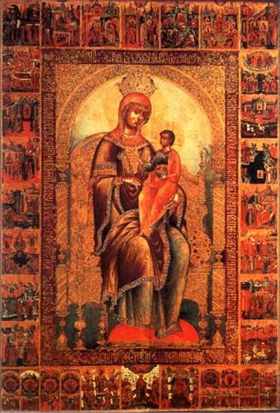 Икона Богородицы Кипрская