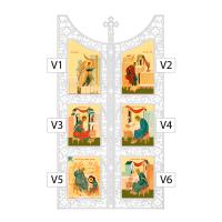 Набор икон для центральных врат