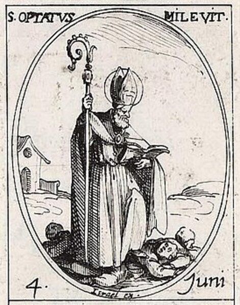 Святитель Оптат Мелевитский, епископ Нумидийский