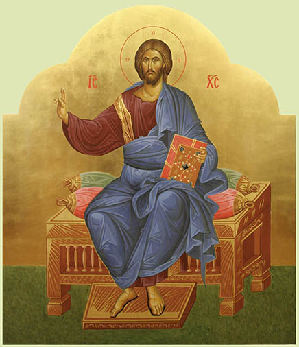 Икона Спасителя «Спас на престоле»