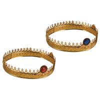 Венцы венчальные, пара, с камнями, высота 5 см, У 55-0017