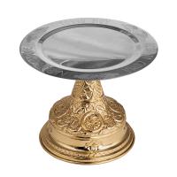 Дискос № 18, латунь, нержавеющая сталь, Ø 19,5 см, У 13-0126