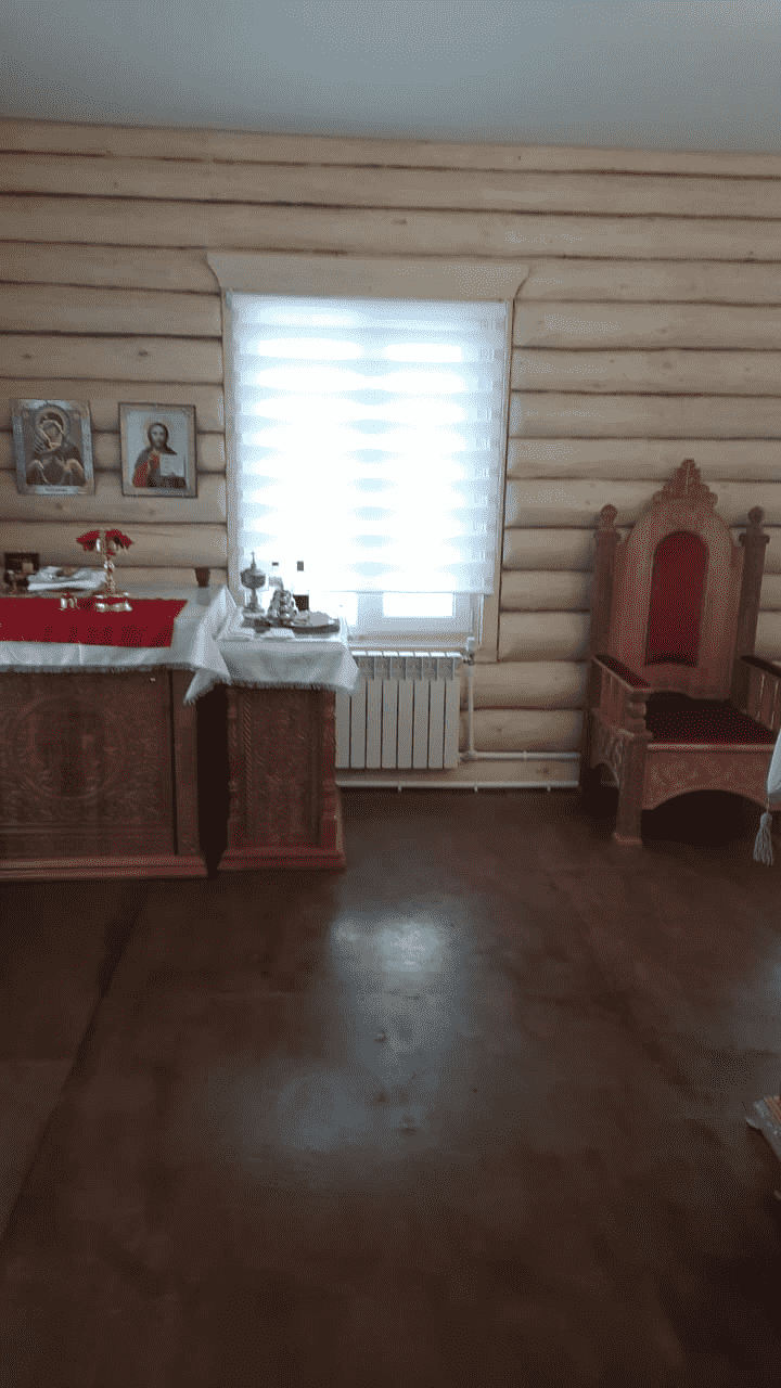 Архиерейский трон "Ярославский", цвет "кипарис", 78х72х160 см
