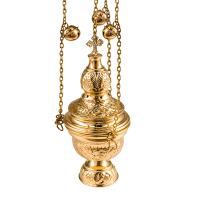 Кадило № 28, латунь, 12,5х24 см, У 13-0108