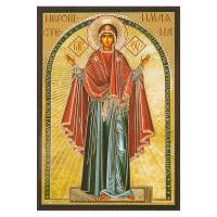 Икона Божией Матери &quot;Нерушимая стена&quot;, МДФ, 6х9 см