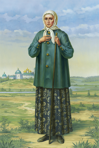 Купить ксения петербургская блаженная, христа ради юродивая, академическое письмо, сп-1720