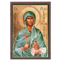 Икона великомученицы Анастасии Узорешительницы, МДФ, 6х9 см