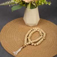 Четки из граба белые на 50 бусин