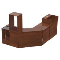 Свечная лавка &quot;Самарская&quot;. Компоновка №2, цвет &quot;ноче экко&quot;