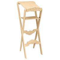 Аналой раскладной "Суздальский", цвет "натуральное дерево", с полкой