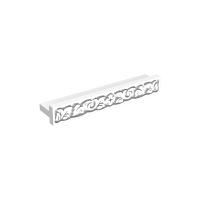 Полочка для икон "Суздальская" прямая белая