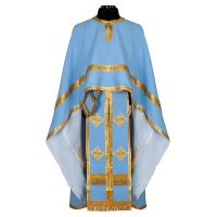 Иерейское облачение греческое голубое