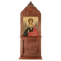 Киот напольный "Ярославский" 100х30х275 см, цвет "кипарис"