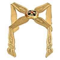 Звездица, латунь, Ø 12 см, №1, У 13-0139