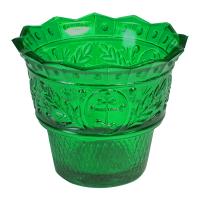 Стаканчик для лампады &quot;Ландыш&quot; зеленый, 8,5х7 см