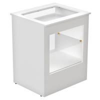 Свечная лавка "Самарская". Секция №1, со стеклом, белая