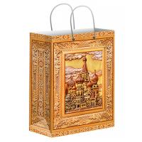 Пакет подарочный ламинированный №15, 22х10х31 см