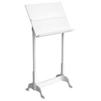 Аналой клиросный "Курский" белый, колонны