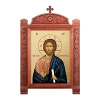 Киот настенный "Суздальский", цвет "кипарис", один модуль