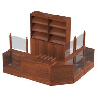 Свечная лавка "Суздальская". Компоновка №4, цвет "ноче экко", "кипарис"