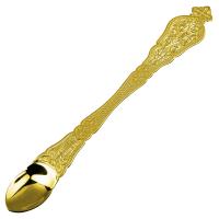 Лжица латунная в позолоте, длина 24 см, У 4-4809