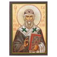 Икона святителя Германа, архиепископа Казанского, МДФ, 6х9 см