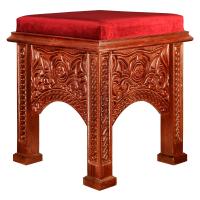 Пуф церковный "Ярославский", цвет "кипарис", 50х50х51 см