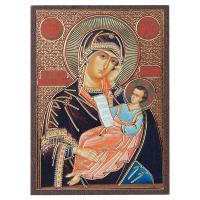Икона Божией Матери "Утоли моя печали", МДФ