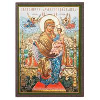 Икона Божией Матери "Домостроительница (Экономисса)", МДФ